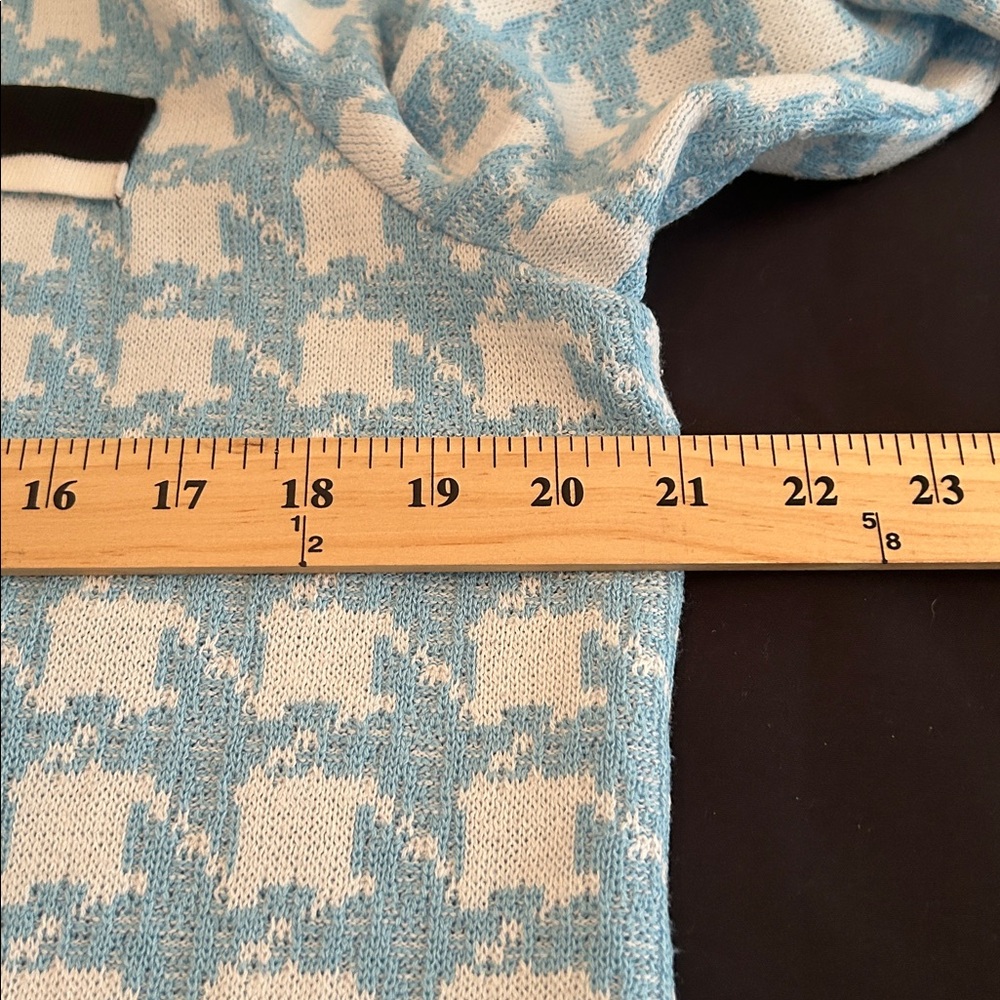 Ming Wang Houndstooth Knit Jacket - image 7